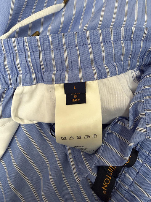 ルイヴィトン ファレルウィリアムスの新作ストライプショーツ