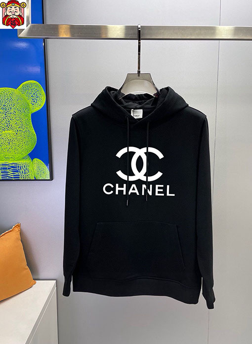 シャネルスーパーコピー Chanel 人気のフード付きスウェットシャツとパンツのセット