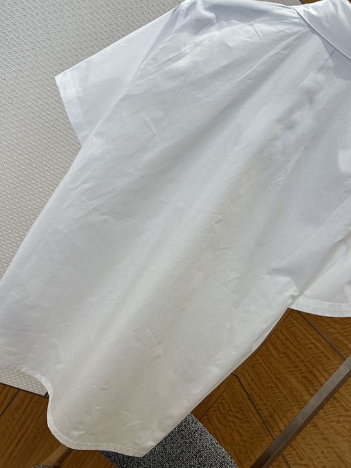 ディオール 刺繍ロゴ入り半袖襟付きシャツ