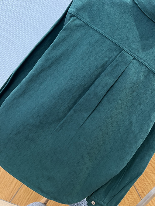 ディオールコピー ダーク柄ジャカード長袖シャツ