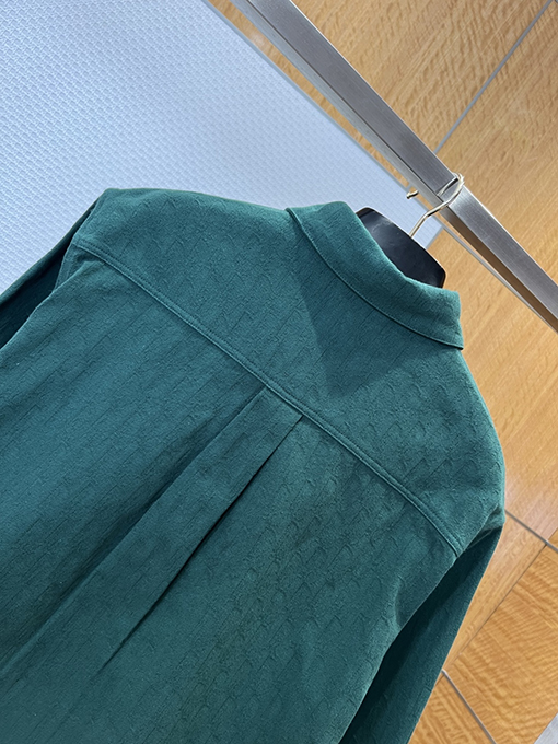 ディオールコピー ダーク柄ジャカード長袖シャツ