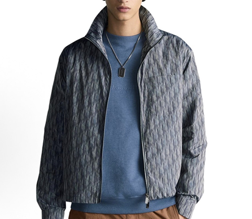 ディオール クラシックな総柄プリントジャケット