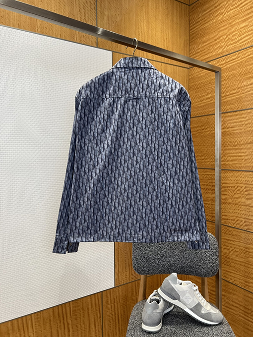 ディオール クラシックな総柄プリントジャケット