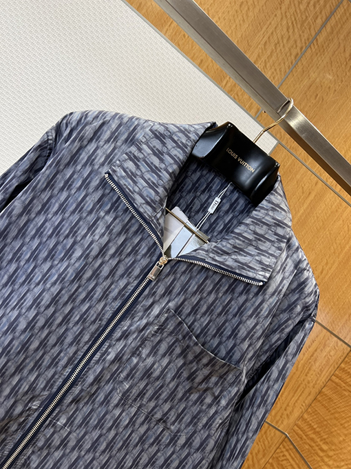 ディオール クラシックな総柄プリントジャケット