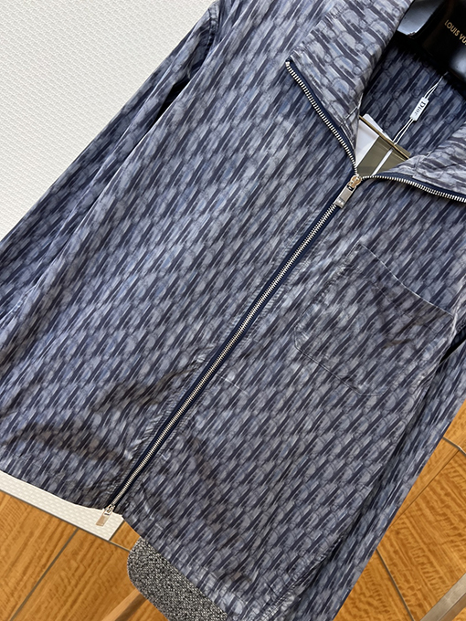 ディオール クラシックな総柄プリントジャケット