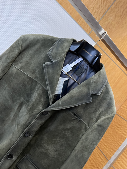 プラダブランドコピー スエードのカジュアルスーツジャケット