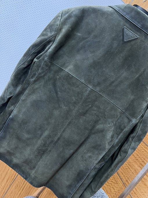 プラダブランドコピー スエードのカジュアルスーツジャケット