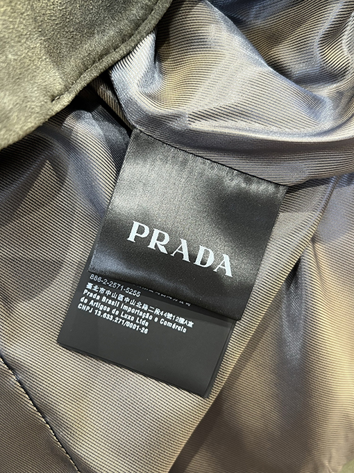 プラダブランドコピー スエードのカジュアルスーツジャケット