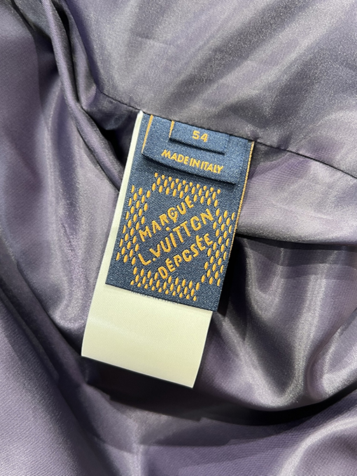 ルイヴィトン ランウェイオートクチュールエンボスしラムスキンジャケット