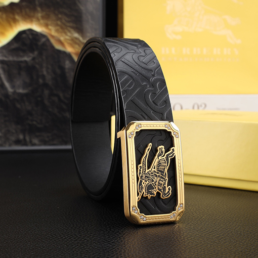 バーバリー 新モデルファッションなメンズパンチングベルト