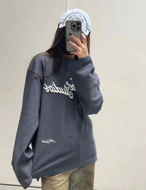 アクネストゥディオズ Acne Studios 刺繍入り長袖シャツ