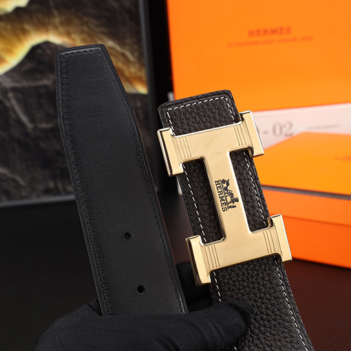 エルメスコピー メンズパンチングベルト