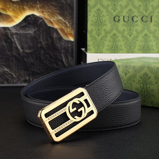 グッチスーパーコピー 新しいファッションなメンズパンチングベルト