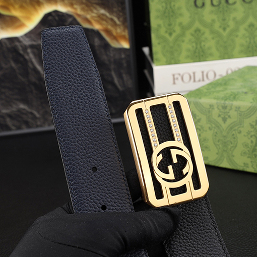 グッチスーパーコピー 新しいファッションなメンズパンチングベルト