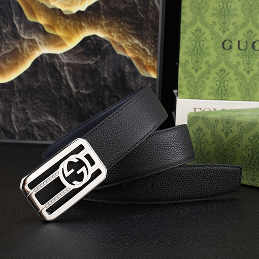 グッチスーパーコピー 新しいファッションなメンズパンチングベルト
