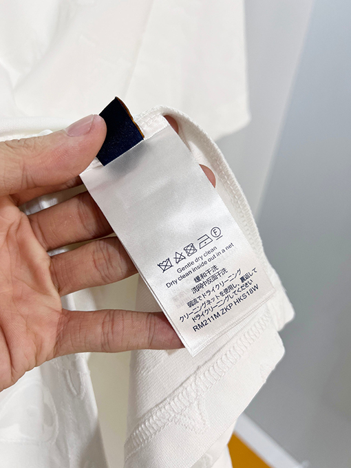 ルイヴィトン クラシックな全面モノグラムクローバーロゴジャカード半袖Tシャツ