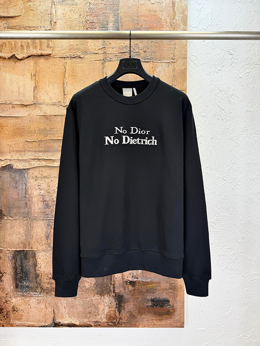 ディオール Dior 刺繍入りレタークルーネック スウェットシャツ