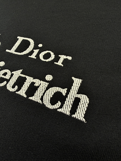 ディオール Dior 刺繍入りレタークルーネック スウェットシャツ