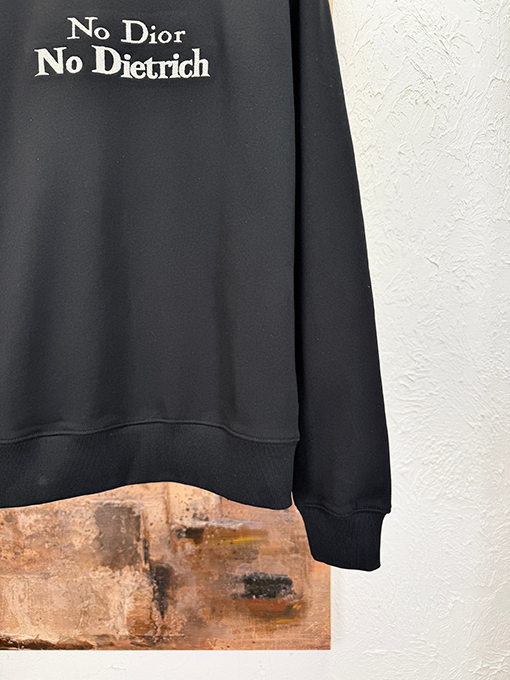 ディオール Dior 刺繍入りレタークルーネック スウェットシャツ