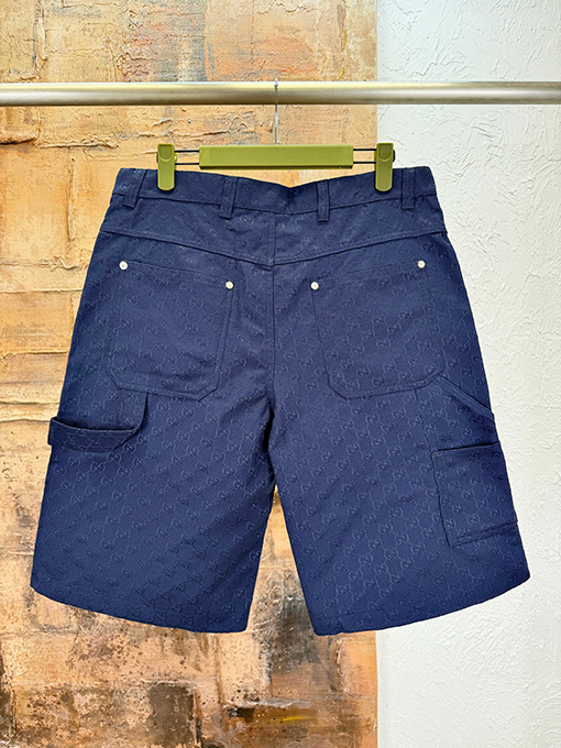 グッチ キャンバス地のカーゴショーツ