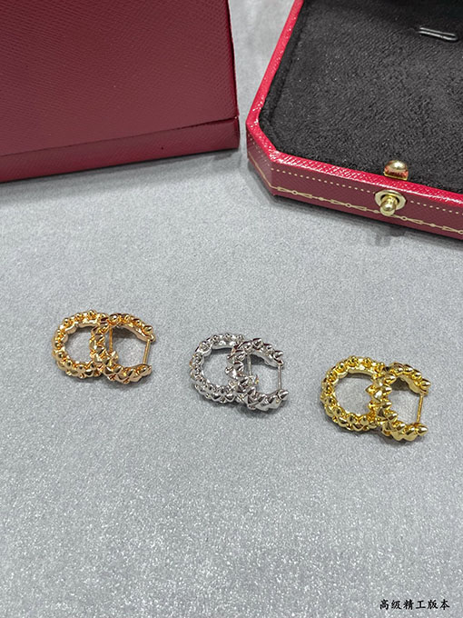 カルティエブランドスーパーコピー CNC スタイリッシュなミニ弾丸型ピアス