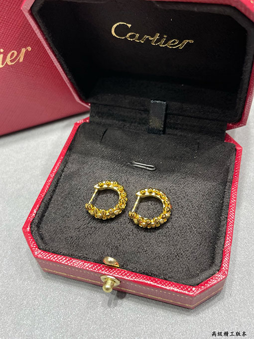 カルティエブランドスーパーコピー CNC スタイリッシュなミニ弾丸型ピアス