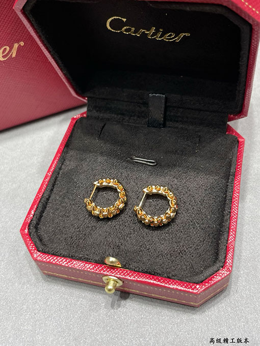 カルティエブランドスーパーコピー CNC スタイリッシュなミニ弾丸型ピアス