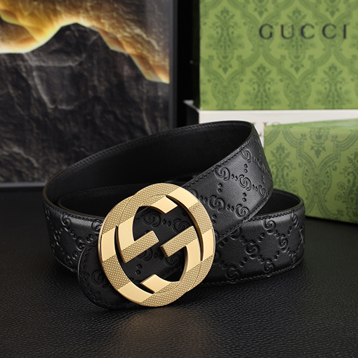 グッチ 新モデルファッションなメンズパンチングベルト