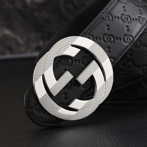 グッチ 新モデルファッションなメンズパンチングベルト