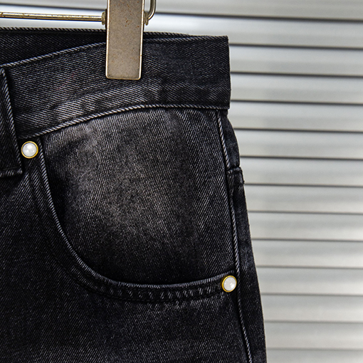 ルイヴィトン スエードレザータグジーンズ