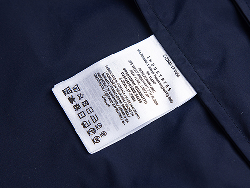 モンクレールスーパーコピー カラーブロック織りのフード付きトレンチコートジャケット