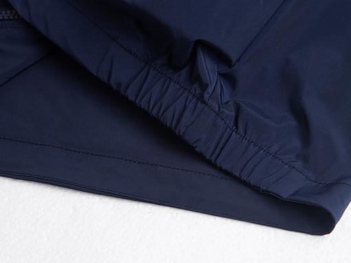 モンクレールスーパーコピー カラーブロック織りのフード付きトレンチコートジャケット