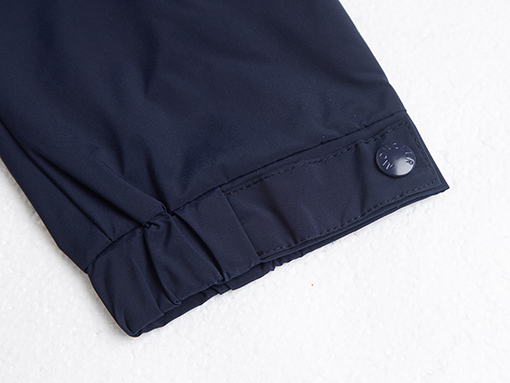 モンクレールスーパーコピー カラーブロック織りのフード付きトレンチコートジャケット