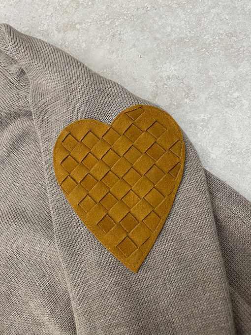 ボッテガヴェネタブランドコピー 新モデルパッチワークのカシミヤ混ニットカーディガン