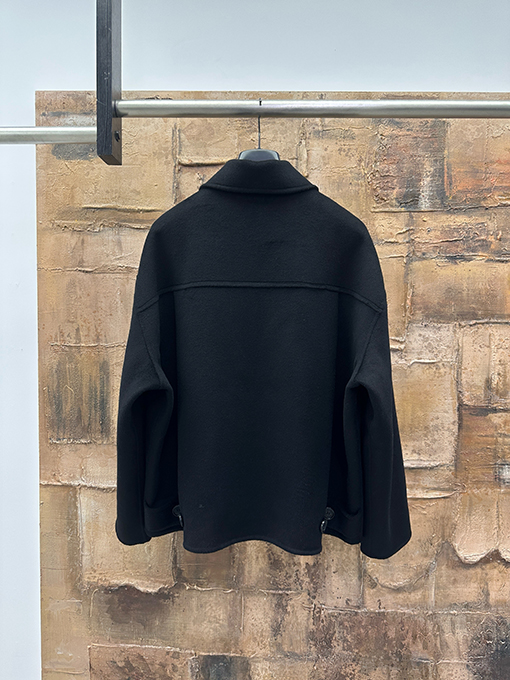 アクネストゥディオズブランドスーパーコピー カシミヤのジップアップジャケット