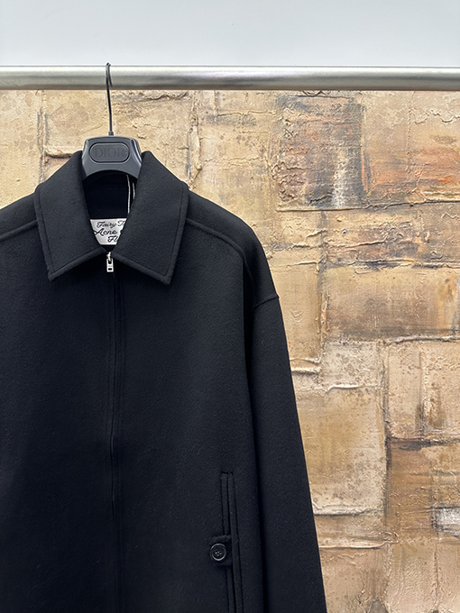 アクネストゥディオズブランドスーパーコピー カシミヤのジップアップジャケット