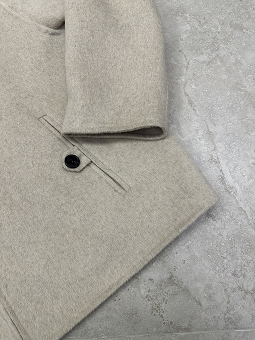 アクネストゥディオズブランドスーパーコピー カシミヤのジップアップジャケット