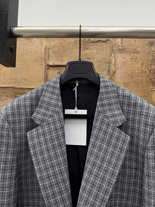 アクネストゥディオズコピー ウールチェック柄スーツ