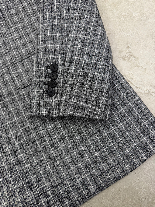 アクネストゥディオズコピー ウールチェック柄スーツ