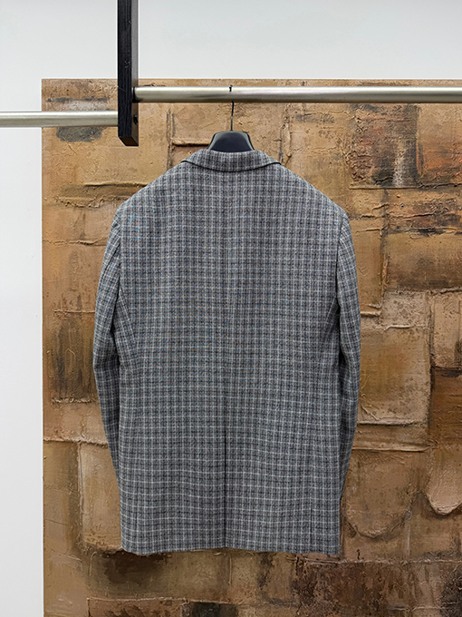 アクネストゥディオズコピー ウールチェック柄スーツ