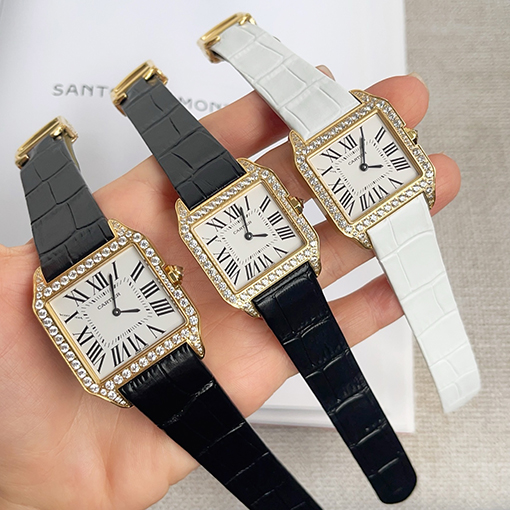 カルティエコピー クラシックなレザーストラップ