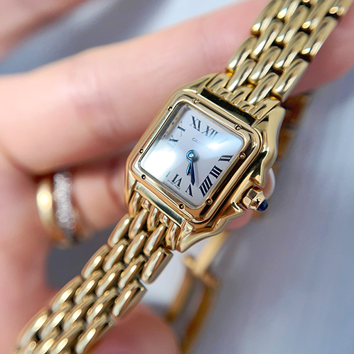 カルティエ 新モデルレディースパンサーシリーズの腕時計