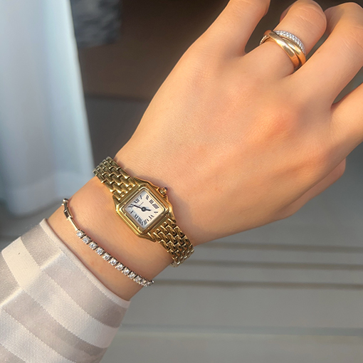 カルティエ 新モデルレディースパンサーシリーズの腕時計