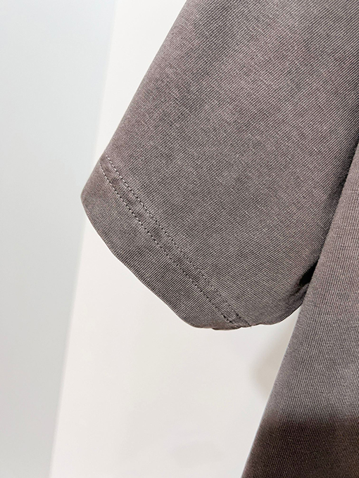 ルイヴィトン ダメージパッチワーク刺繍ロゴ入り半袖Tシャツ