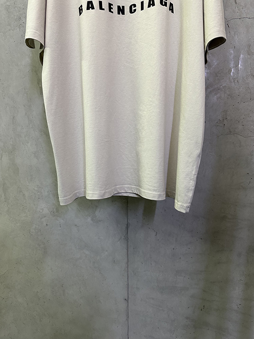 バレンシアガ Balenciaga ランウェイロゴプリント半袖Tシャツ