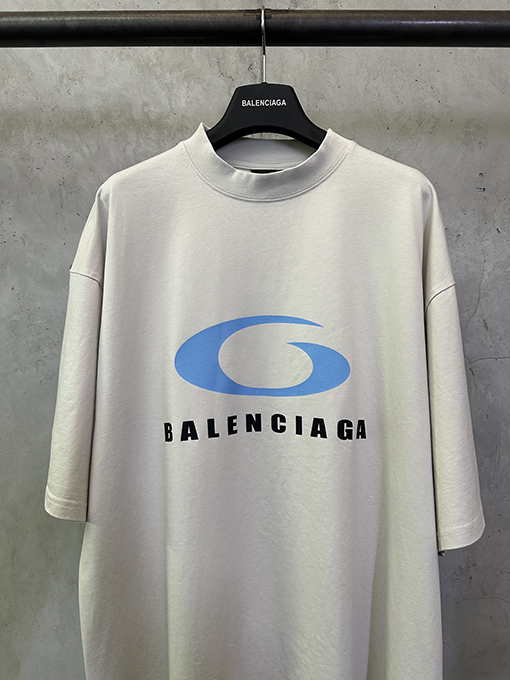 バレンシアガ Balenciaga ランウェイロゴプリント半袖Tシャツ