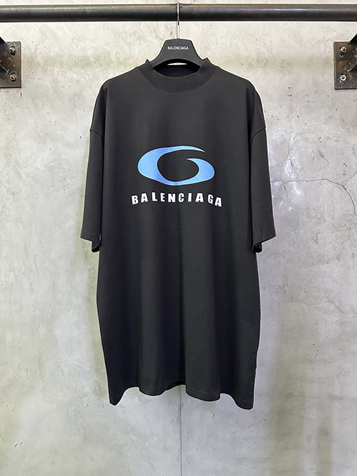 バレンシアガ Balenciaga ランウェイロゴプリント半袖Tシャツ