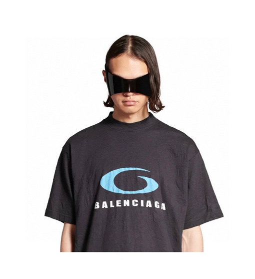 バレンシアガ Balenciaga ランウェイロゴプリント半袖Tシャツ