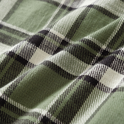 クロムハーツ 新作ストライプチェックパッチワークシルバーボタンカーディガン長袖シャツ