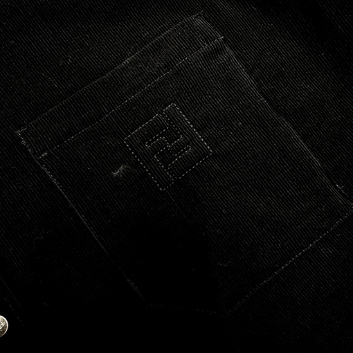 フェンディ コーデュロイの長袖シャツ